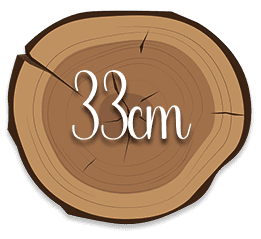 Bois 33cm